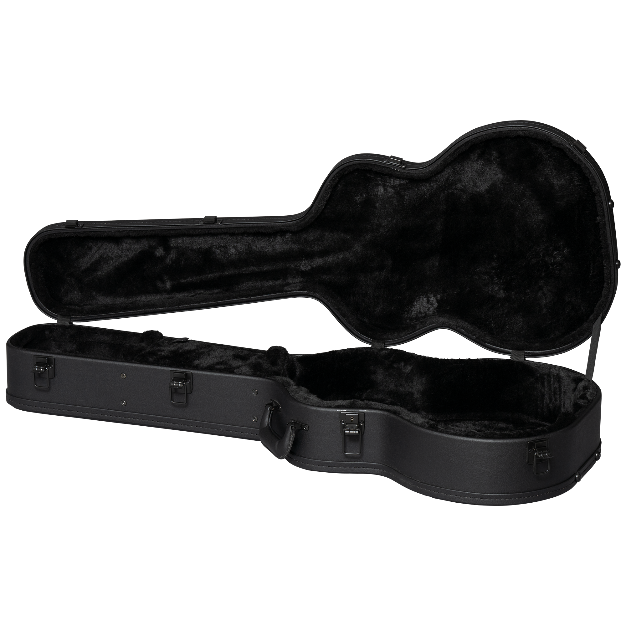 GIBSON ACCESSORIES SMALL-BODY ACOUSTIC MODERN HARDSHELL CASE - BLACK (ASLGCASE-MDR)