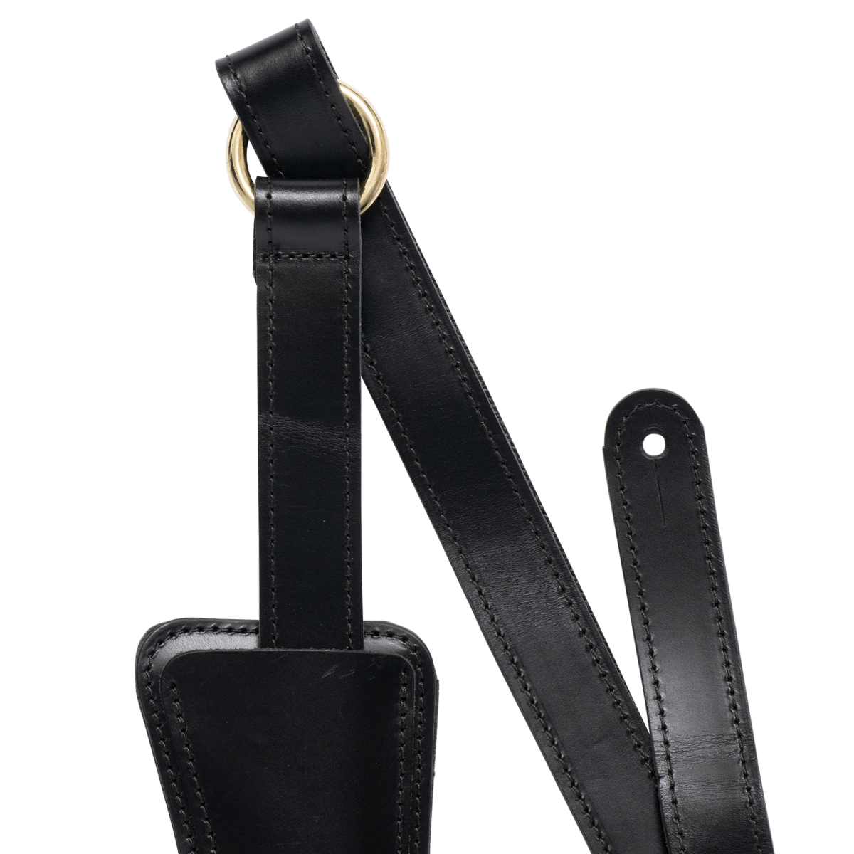 GIBSON ACCESSORIES THE MODERN VINTAGE MINI GUITAR STRAP - BLACK (ASMVM-BLK)