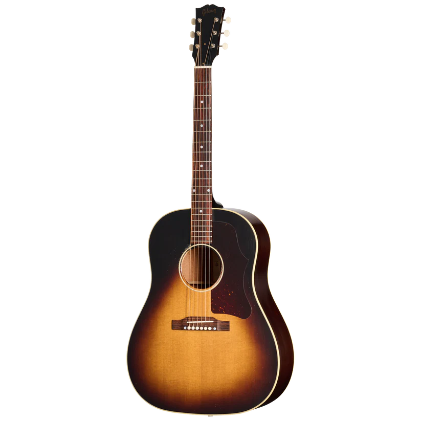 GIBSON ACOUSTIC 1955 J-45 ACOUSTIC GUITAR - VINTAGE SUNBURST, LIGHT AGED