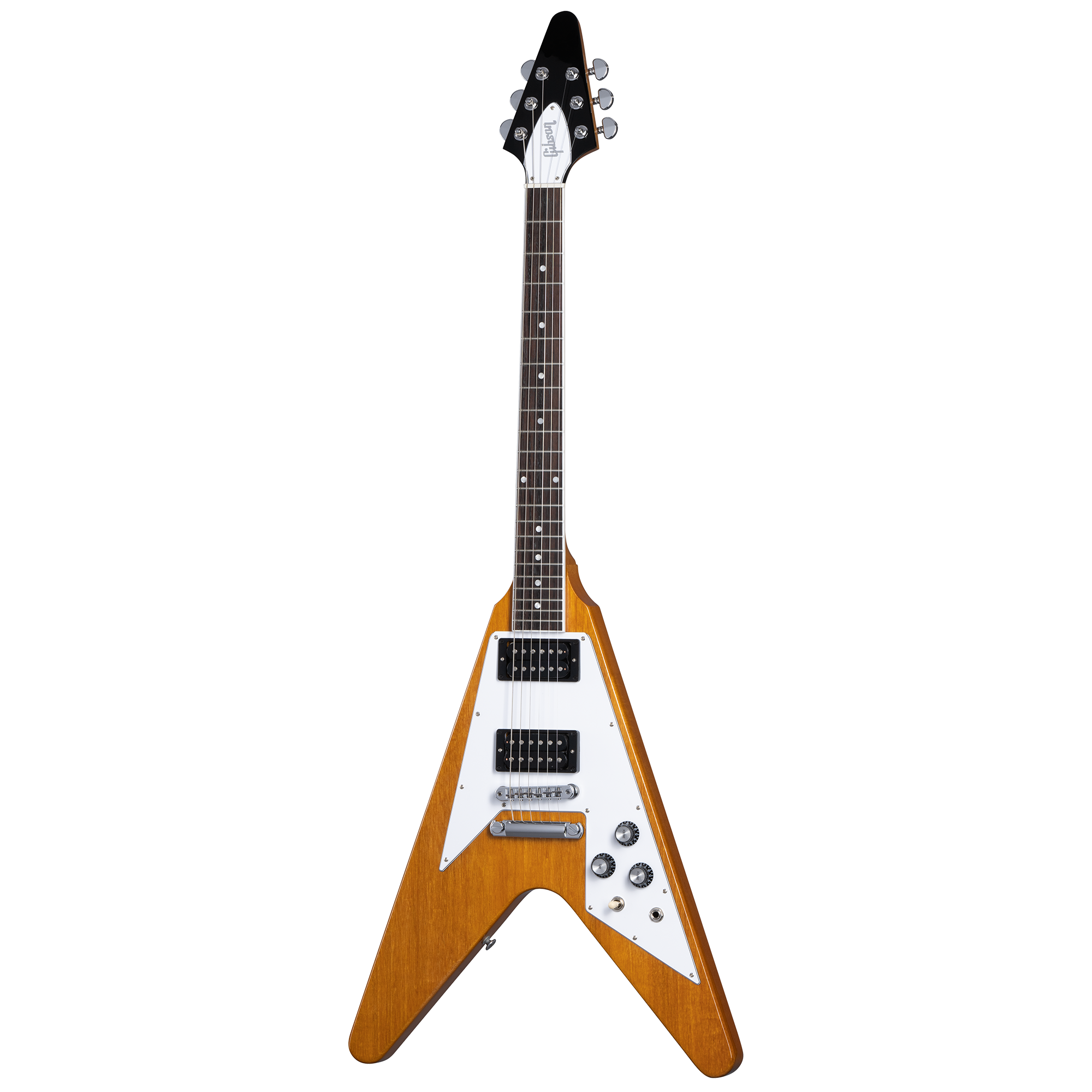 GIBSON 70S FLYING V ELECTRIC GUITAR - ANTIQUE NATURAL