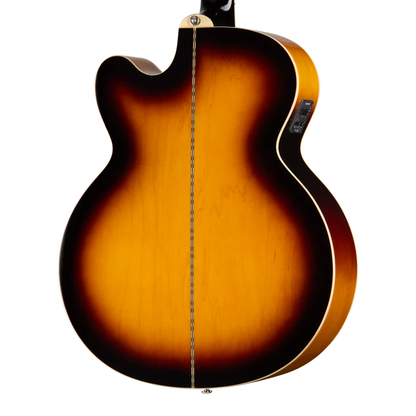 Epiphone J-200 Studio EC Acoustic-Electric Guitar - Vintage Sunburst