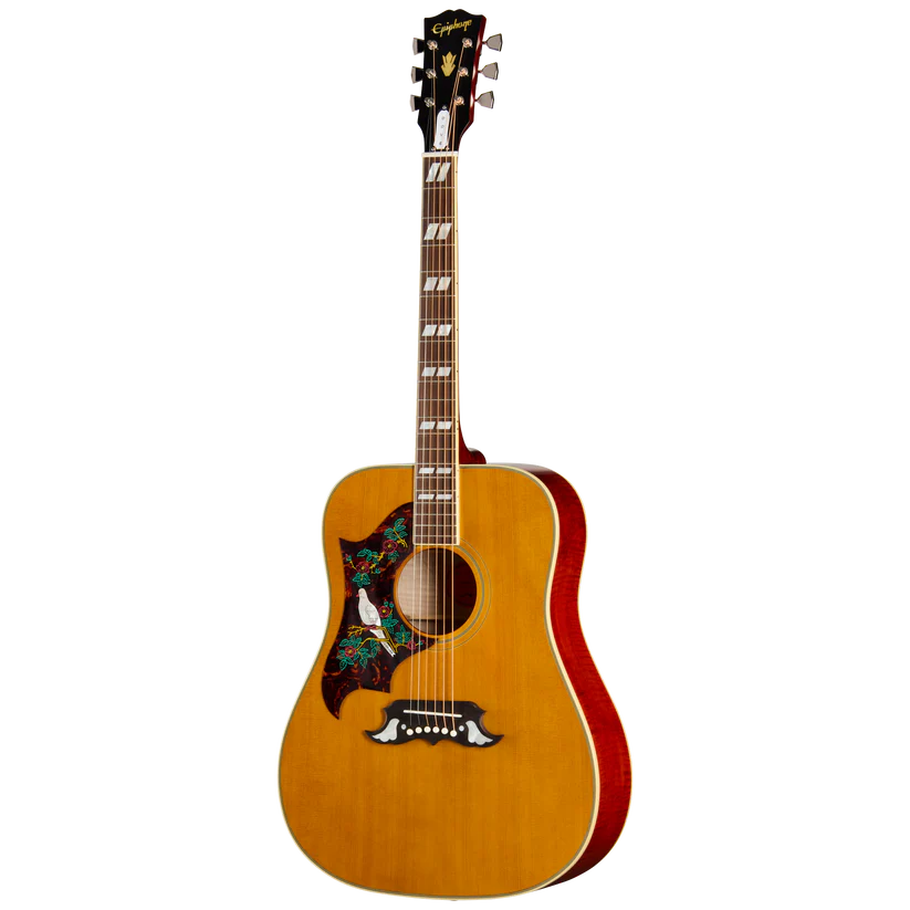 Epiphone 1963 Dove Reissue Left-Handed Acoustic-Electric Guitar - Natural
