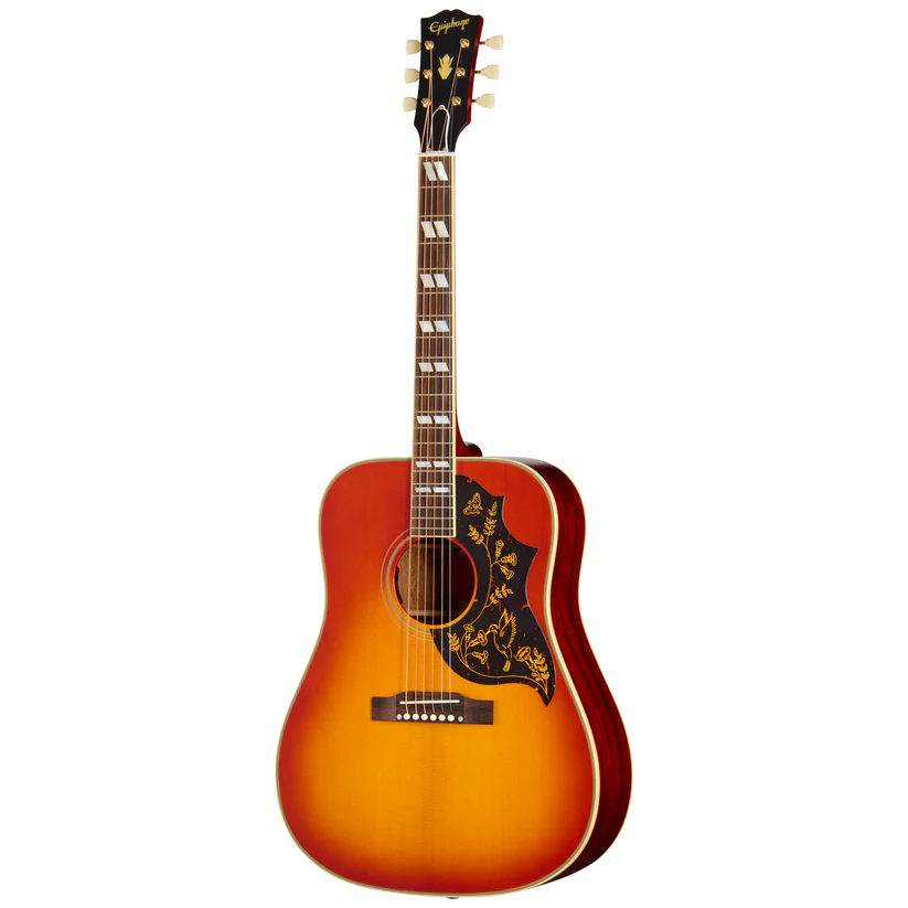 Epiphone 1960 Hummingbird Reissue Acoustic-Electric Guitar - Cherry Sunburst