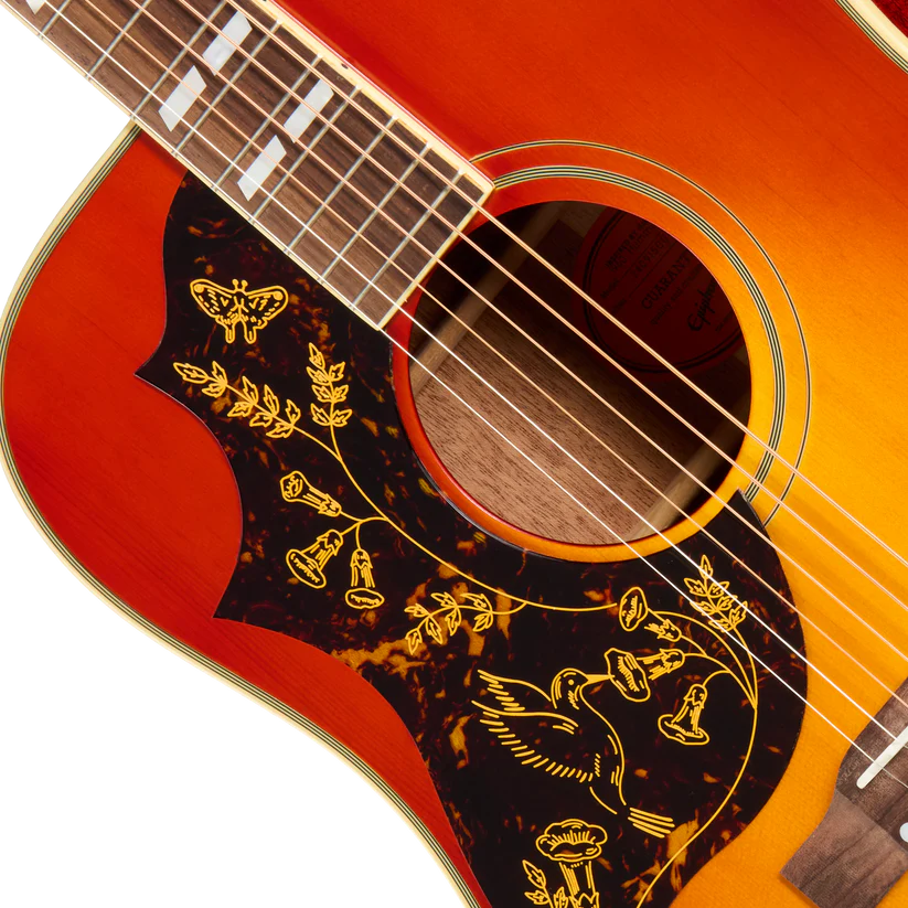 Acoustic-electric Guitar, Left-handed, with Spruce Top, Mahogany Back and Sides, Mahogany Neck, and Rosewood Fingerboard - Cherry Sunburst