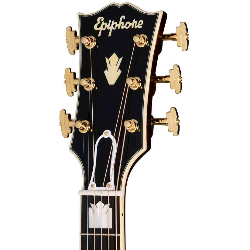 Epiphone Pre-War SJ-200 Rosewood Reissue Left-Handed Acoustic-Electric Guitar - Vintage Sunburst