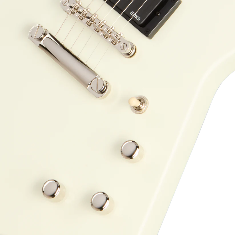 Epiphone Explorer 80s EMG Electric Guitar - Classic White