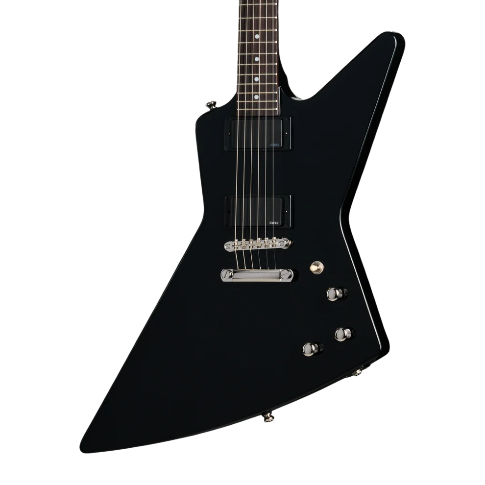 Epiphone Explorer 80s EMG Electric Guitar - Ebony