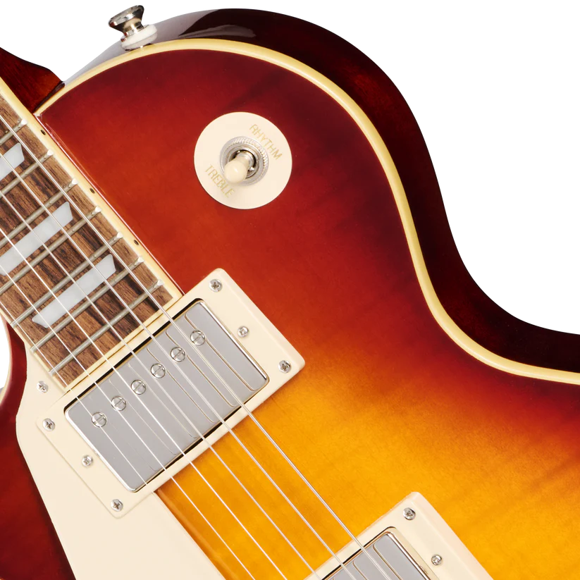 Epiphone Les Paul Standard 60s Figured Left-handed Electric Guitar - Iced Tea Burst
