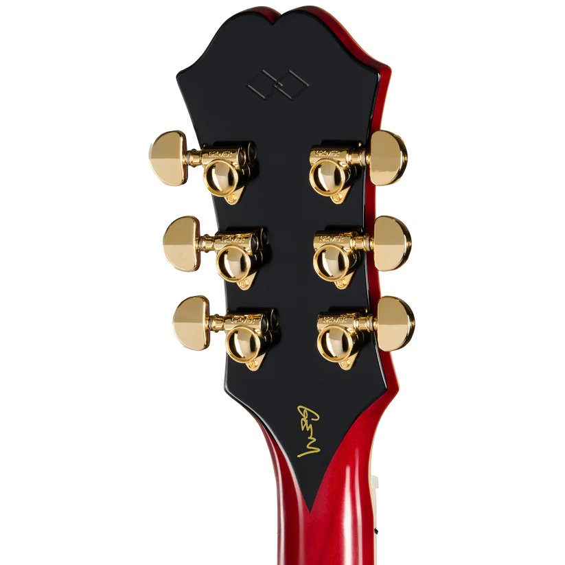 Epiphone Masterbilt Gem Archer Sheraton Semi-Hollowbody Electric Guitar - Cherry Red