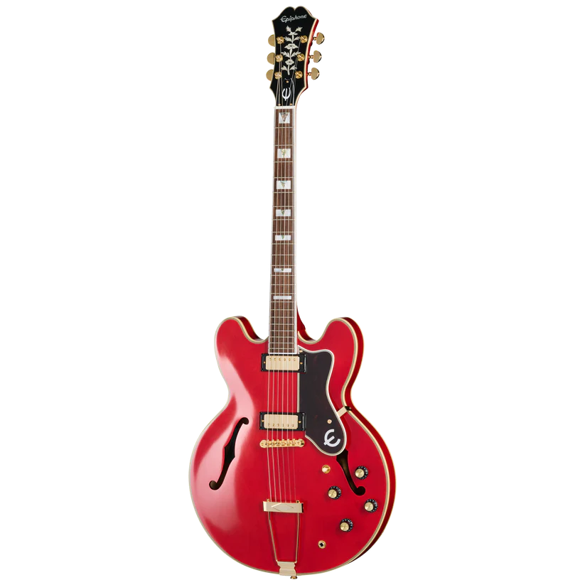 Epiphone Masterbilt Gem Archer Sheraton Semi-Hollowbody Electric Guitar - Cherry Red