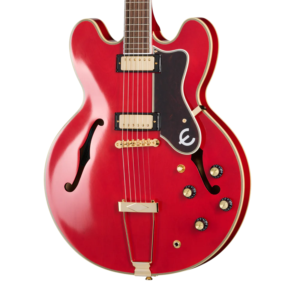 Epiphone Masterbilt Gem Archer Sheraton Semi-Hollowbody Electric Guitar - Cherry Red
