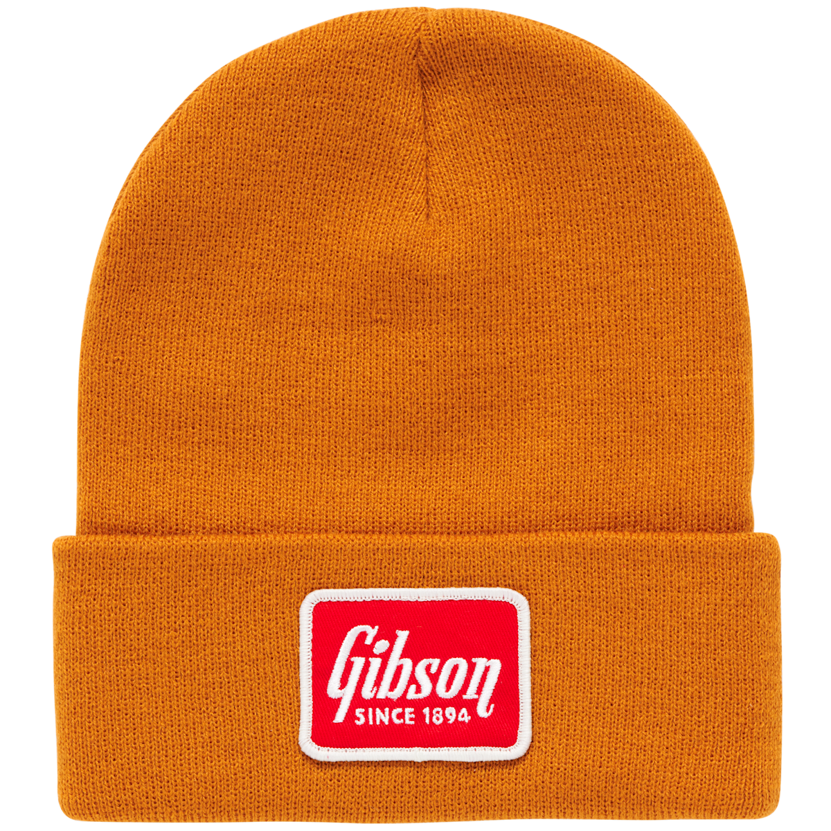 GIBSON ACCESSORIES "SINCE 1894" CUFFED BEANIE -TAN (GA-1894BEANIE)