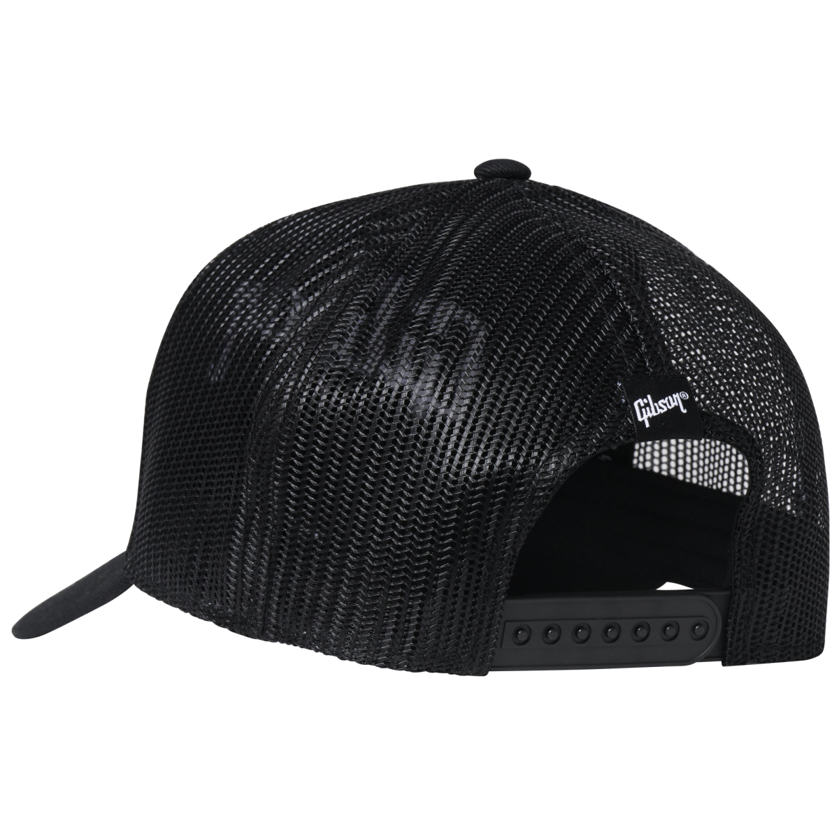 GIBSON ACCESSORIES CLASSIC TRUCKER HAT - BLACK (GA-BLKTRHT)