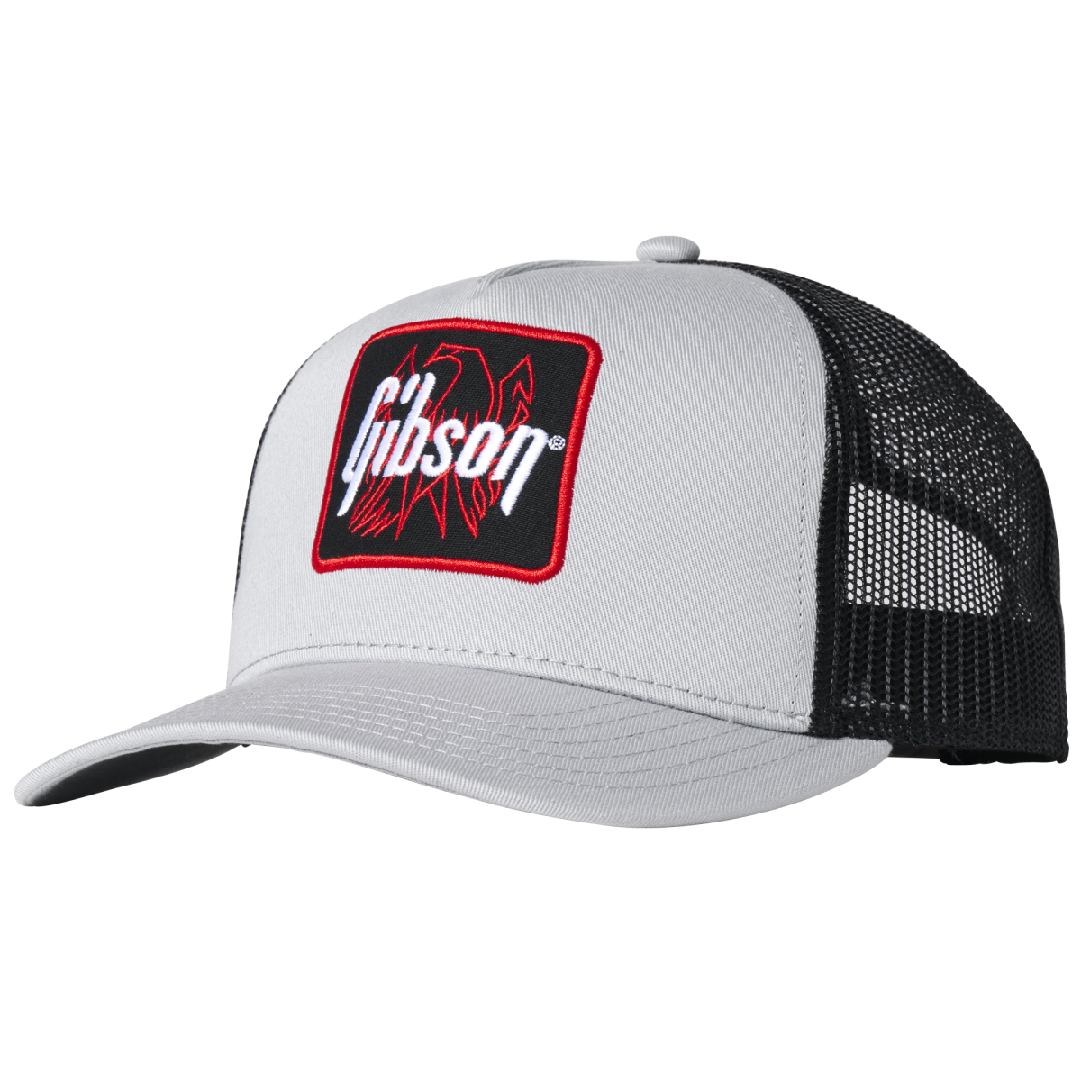 GIBSON ACCESSORIES CLASSIC TRUCKER HAT - BLACK (GA-FBPTRHT)