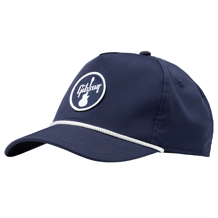 GIBSON ACCESSORIES LP ROPE HAT (GA-GG-LPBLKHAT)