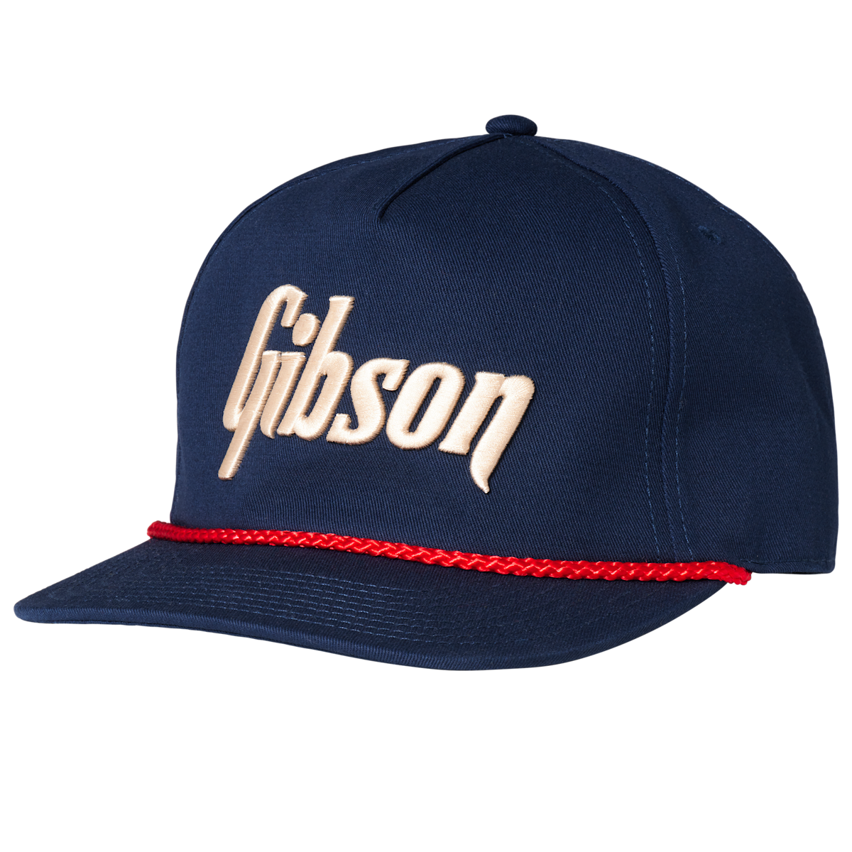 GIBSON ACCESSORIES GIBSON UNSTRUCTURED ROPE SNAPBACK - NAVY (GA-ROPE-GIB-NVY)