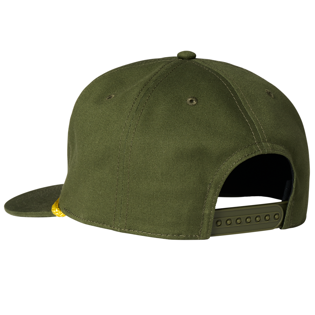 GIBSON ACCESSORIES GIBSON UNSTRUCTURED ROPE SNAPBACK - OLIVE (GA-ROPE-GIB-OLV)