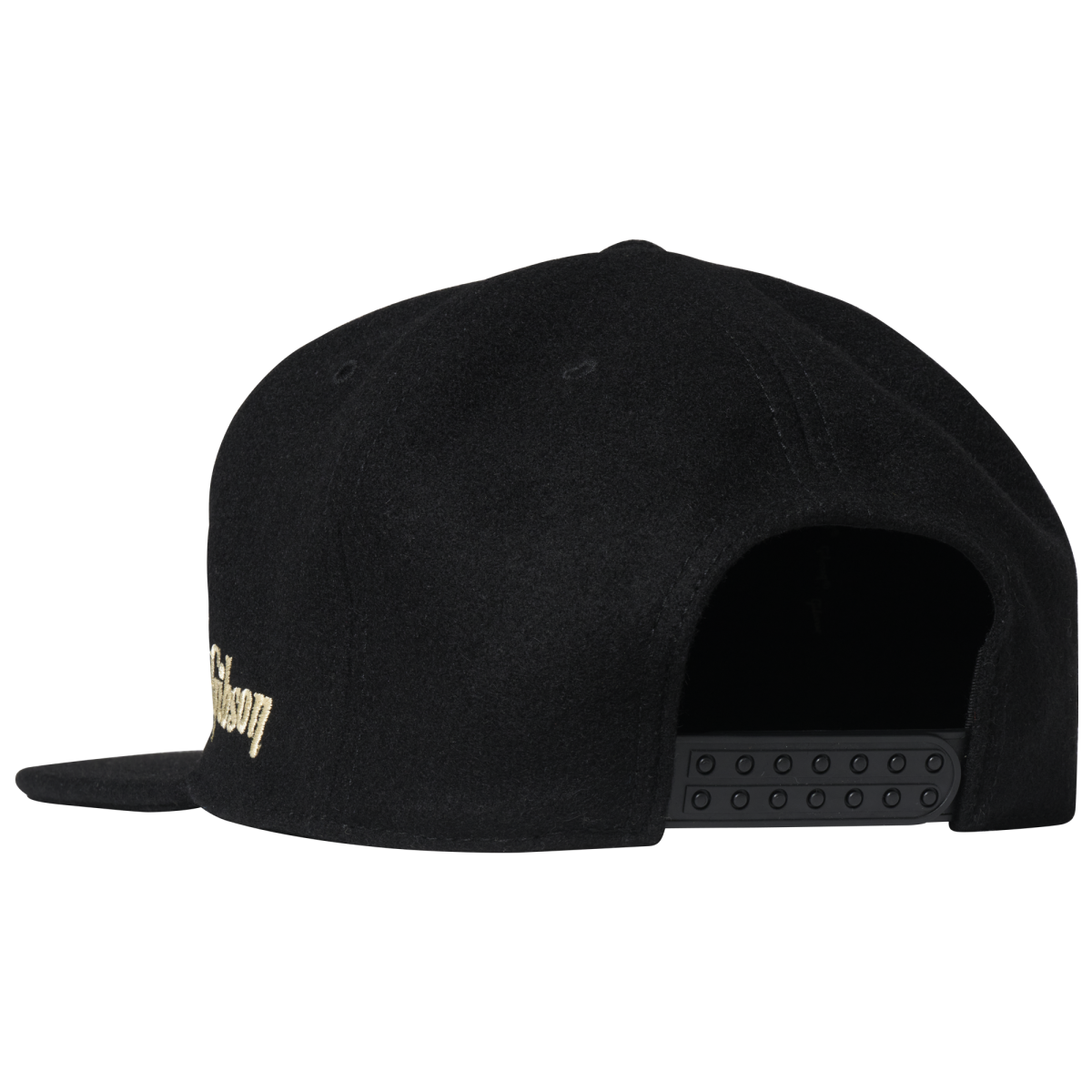 GIBSON ACCESSORIES THUNDERBIRD WOOL SNAPBACK HAT - BLACK (GA-TBIRDWHT)