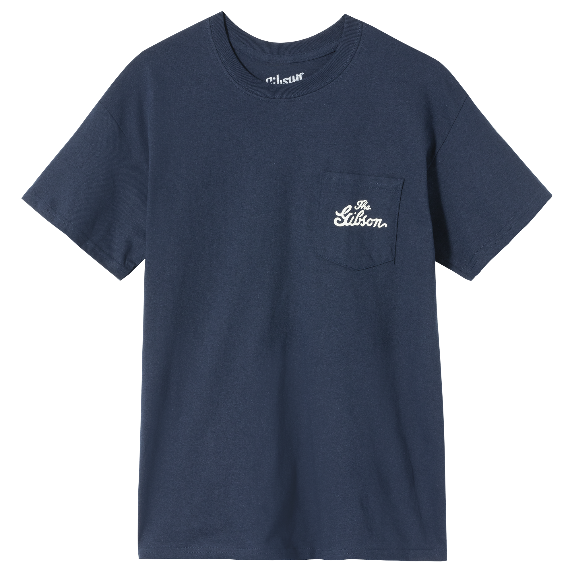 GIBSON ACCESSORIES PREMIUM INSTRUMENTS T-SHIRT - NAVY (GA-TEE-PREM-NVY)