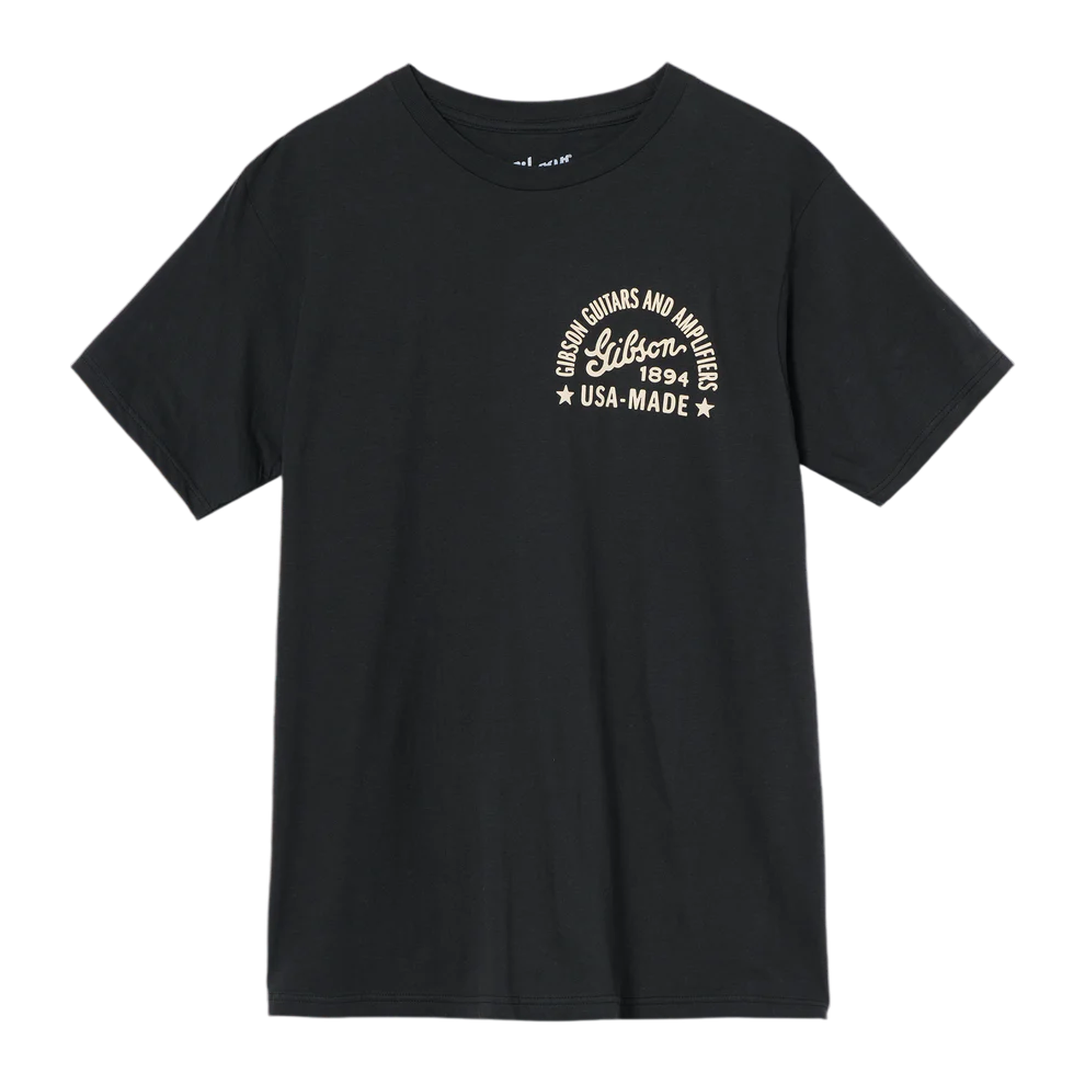 GIBSON USA-MADE TEE - DARK GRAY