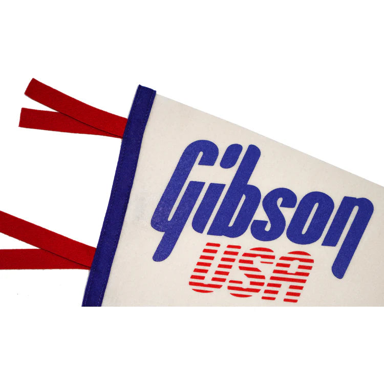GIBSON LIFESTYLE "AMERICAN MADE, WORLD PLAYED" OXFORD PENNANT