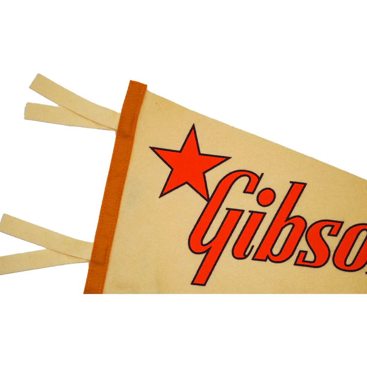 GIBSON LIFESTYLE "GUITARS OF THE STARS" OXFORD PENNANT