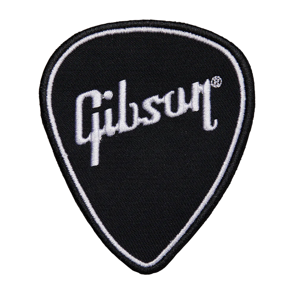 GIBSON LIFESTYLE GUITAR PICK IRON-ON PATCH
