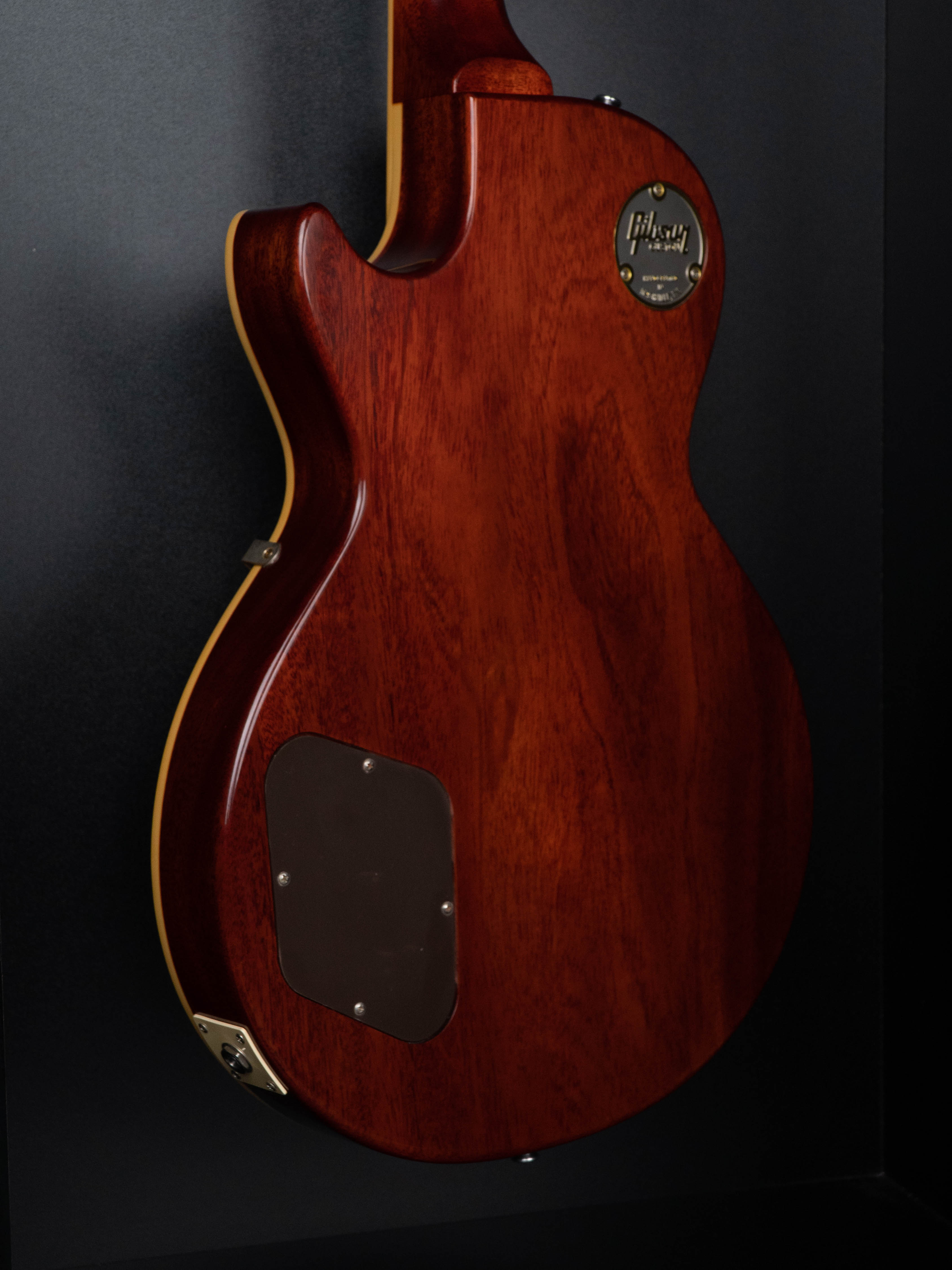 GIBSON MALAYSIA EXCLUSIVE MADE TO MEASURE 1959 LES PAUL STANDARD REISSUE VOS ELECTRIC GUITAR - VINTAGE CHERRY TEA BURST - NH (HANDPICKED TOP)