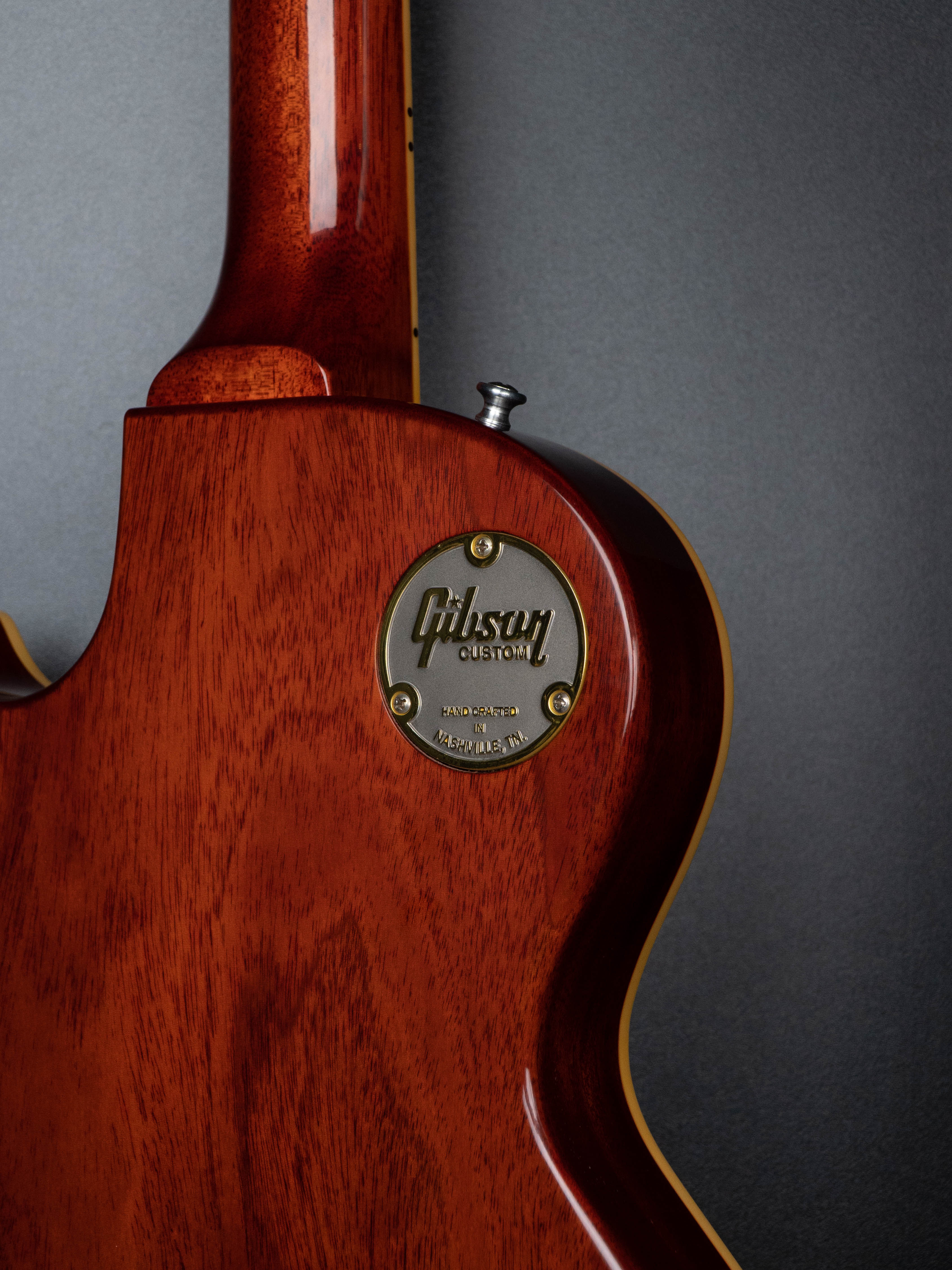 GIBSON MALAYSIA EXCLUSIVE MADE TO MEASURE 1959 LES PAUL STANDARD REISSUE VOS ELECTRIC GUITAR - VINTAGE CHERRY TEA BURST - NH (HANDPICKED TOP)