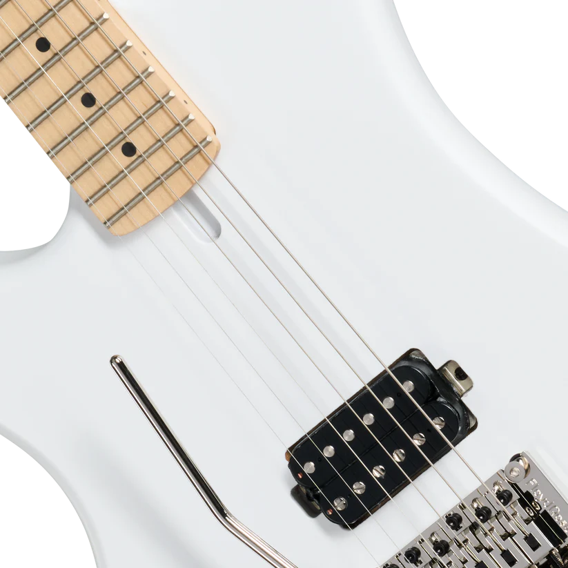 Kramer 84 Left-handed Electric Guitar with Premium Gig Bag - Angel White Satin