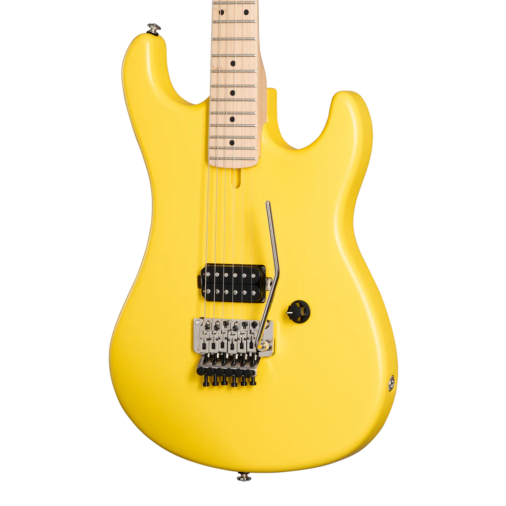 Kramer 84 Electric Guitar with Premium Gig Bag - Bumblebee Yellow Satin