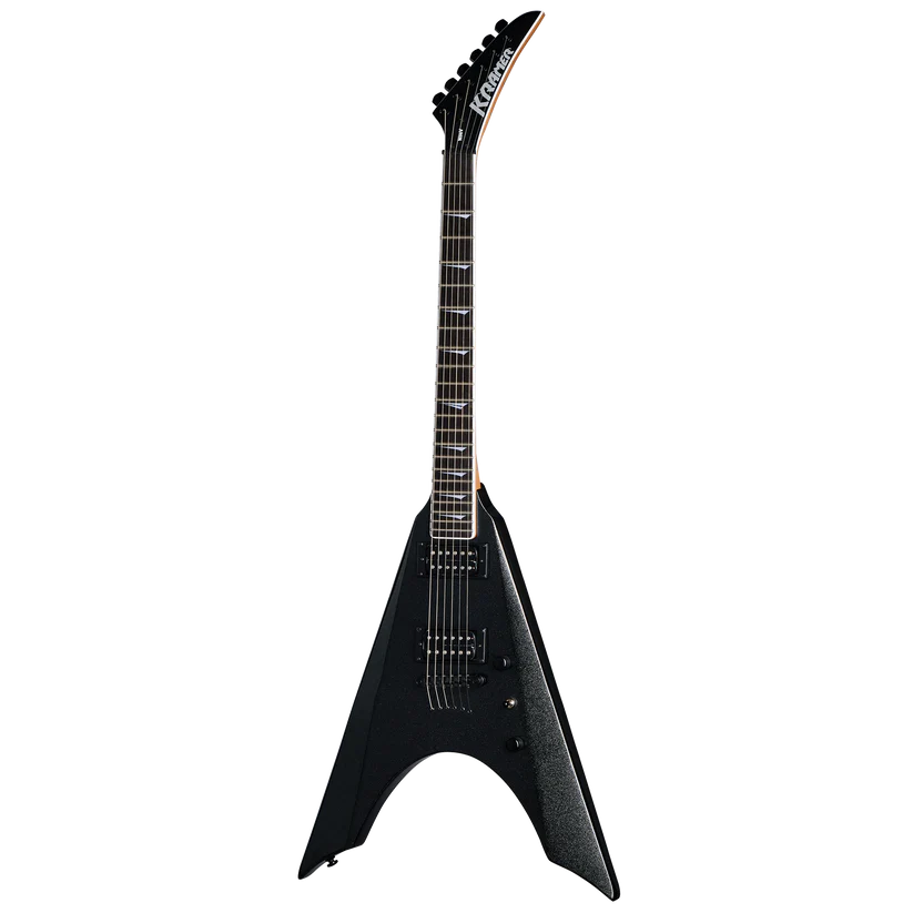 Kramer Nite-V Electric Guitar - Jet Black Metallic