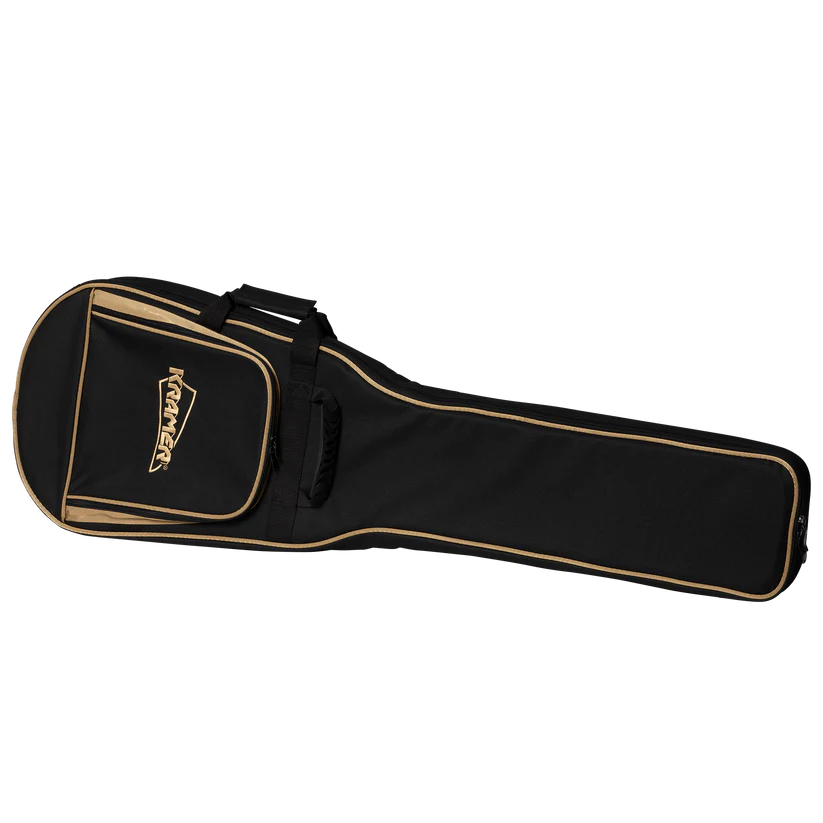 Kramer Pacer Deluxe Left-handed Electric Guitar with Premium Gig Bag - Classic White