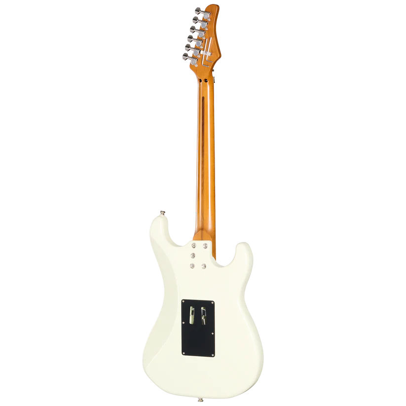 Kramer Pacer Deluxe Left-handed Electric Guitar with Premium Gig Bag - Classic White