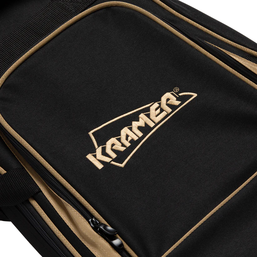 Kramer Pacer Deluxe Left-handed Electric Guitar with Premium Gig Bag - Classic White