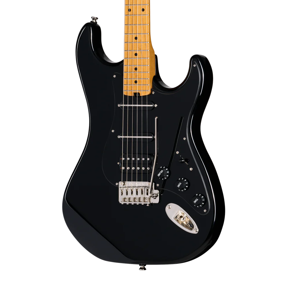 Kramer Pacer Deluxe GT Electric Guitar with Premium Gig Bag - Intruder Black