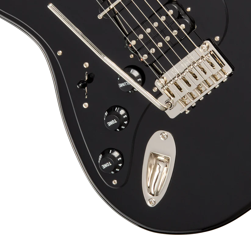 Kramer Pacer Deluxe GT Left-handed Electric Guitar with Premium Gig Bag - Intruder Black