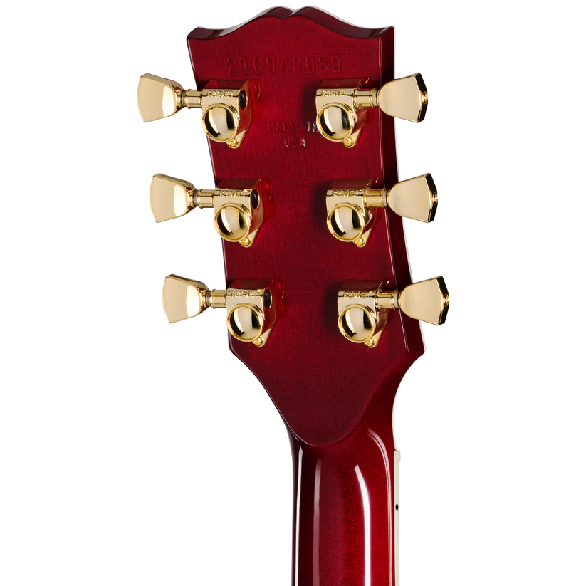 GIBSON LES PAUL CUSTOM 70S ELECTRIC GUITAR - WINE RED
