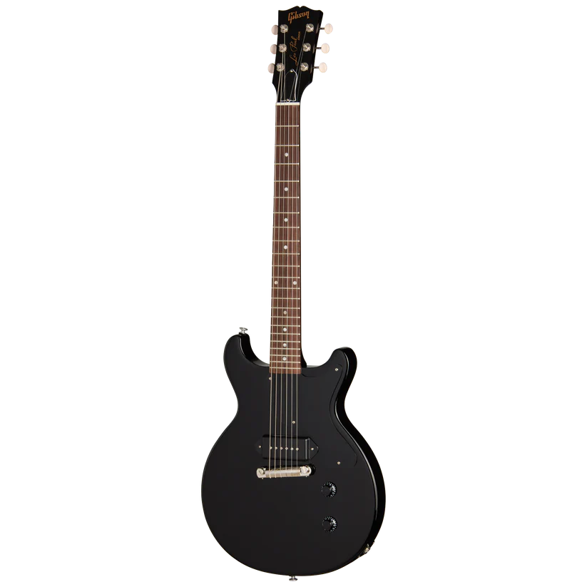 GIBSON LES PAUL JUNIOR DOUBLE CUT ELECTRIC GUITAR - EBONY