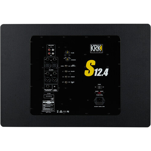 KRK S12.4 12" Powered Studio Subwoofer