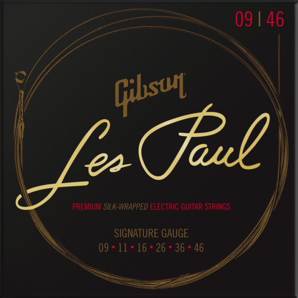 GIBSON ACCESSORIES LES PAUL PREMIUM ELECTRIC GUITAR STRINGS - .009-.046 SIGNATURE (SEG-LES)