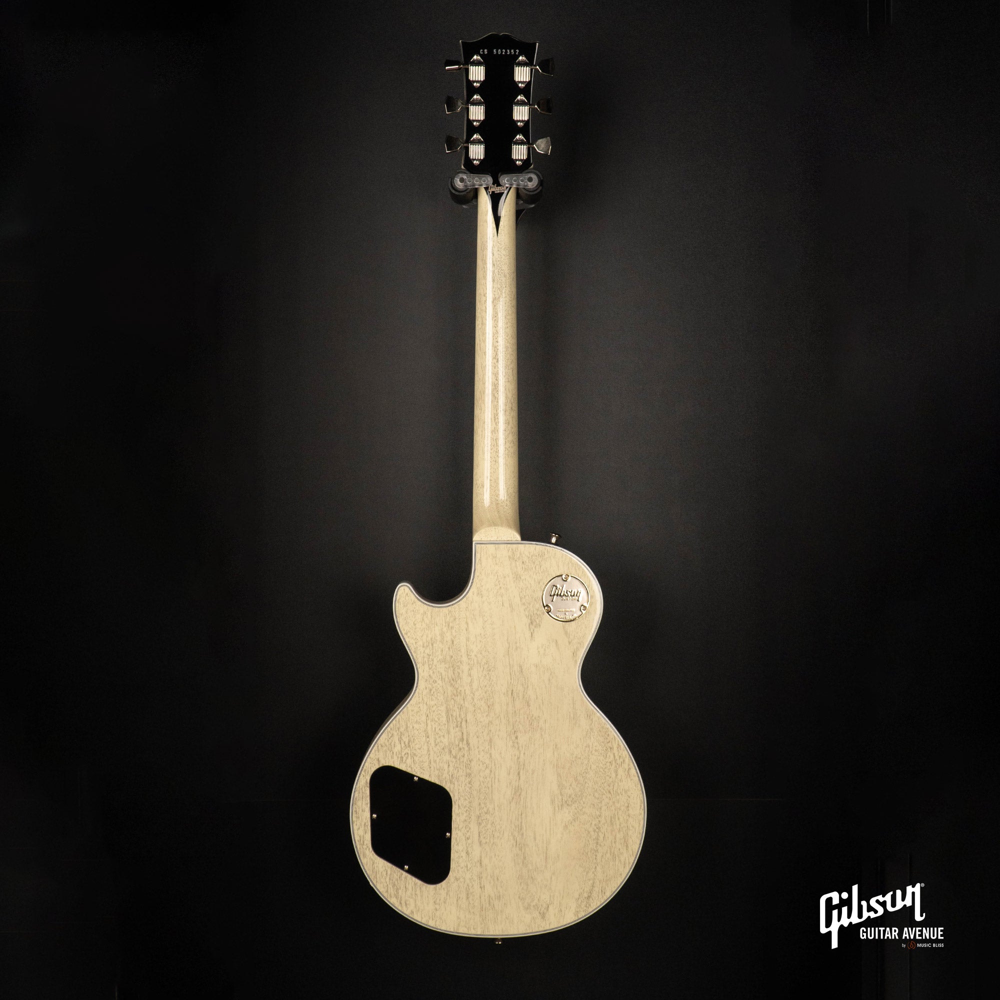 GIBSON JO BRANKO SELECT MADE TO MEASURE LES PAUL CUSTOM 7A QUILT TOP - V3 NECK - OCEAN BLUE - TV WHITE BACK W/STINGER GLOSS NH