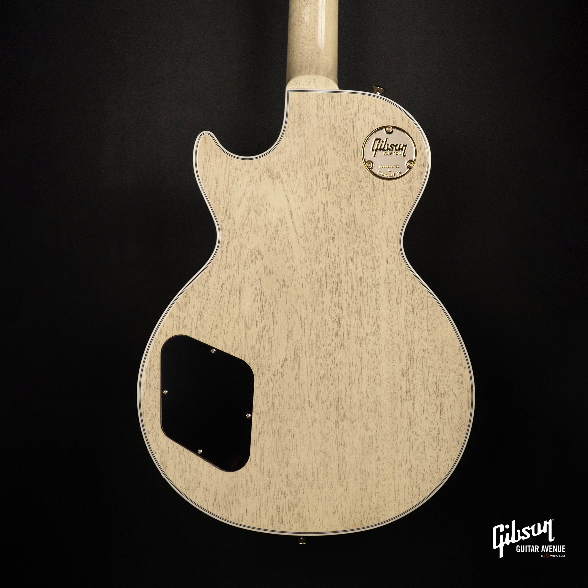 GIBSON JO BRANKO SELECT MADE TO MEASURE LES PAUL CUSTOM 7A QUILT TOP - V3 NECK - FADED TRANS BLACK BURST - TV WHITE BACK W/STINGER GLOSS NH