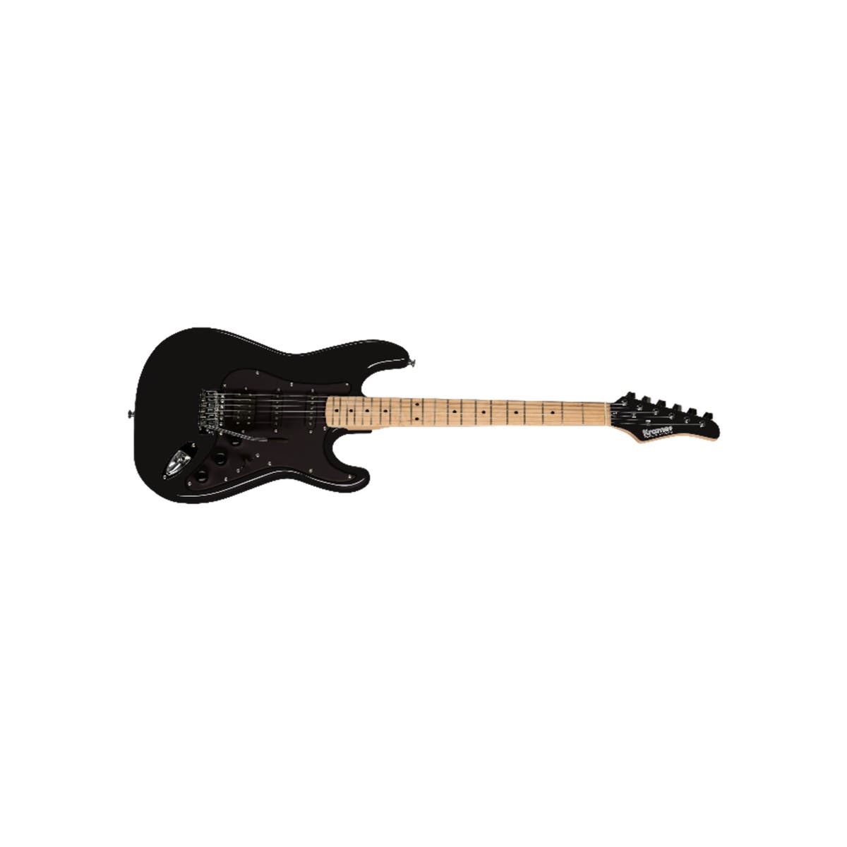 Kramer Focus VT-211S Electric Guitar with Black Pickguard - Black