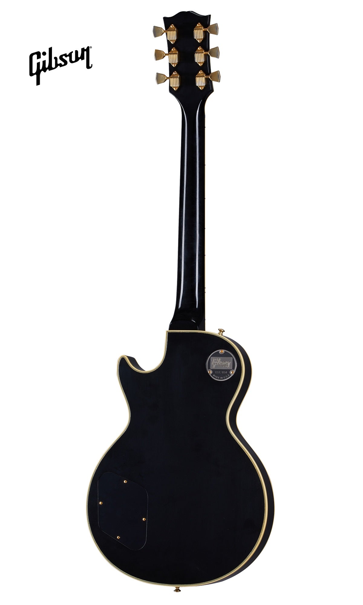 GIBSON 1968 LES PAUL CUSTOM REISSUE ULTRA LIGHT AGED ELECTRIC GUITAR - EBONY