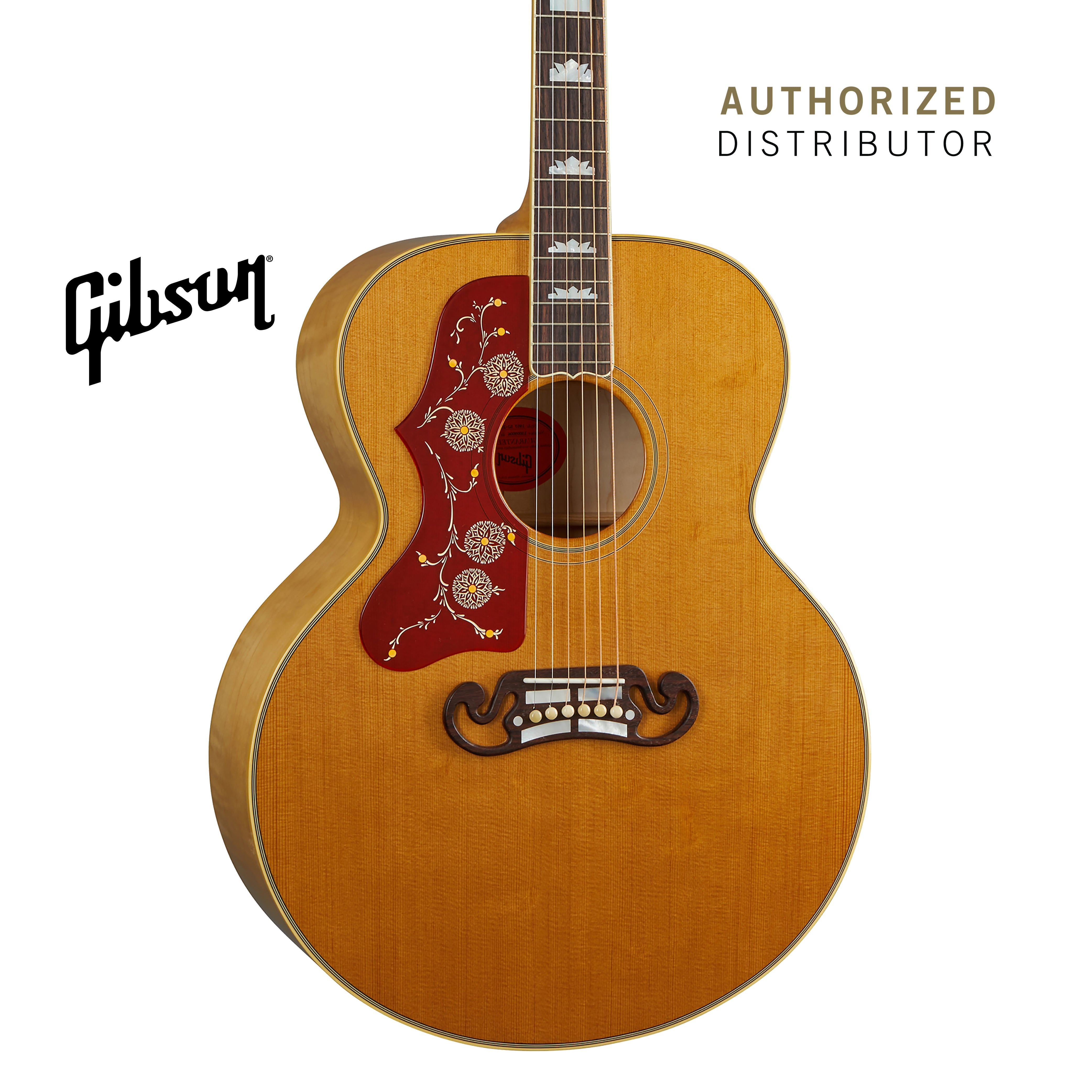 GIBSON 1957 SJ-200 LEFT-HANDED ACOUSTIC GUITAR - ANTIQUE NATURAL