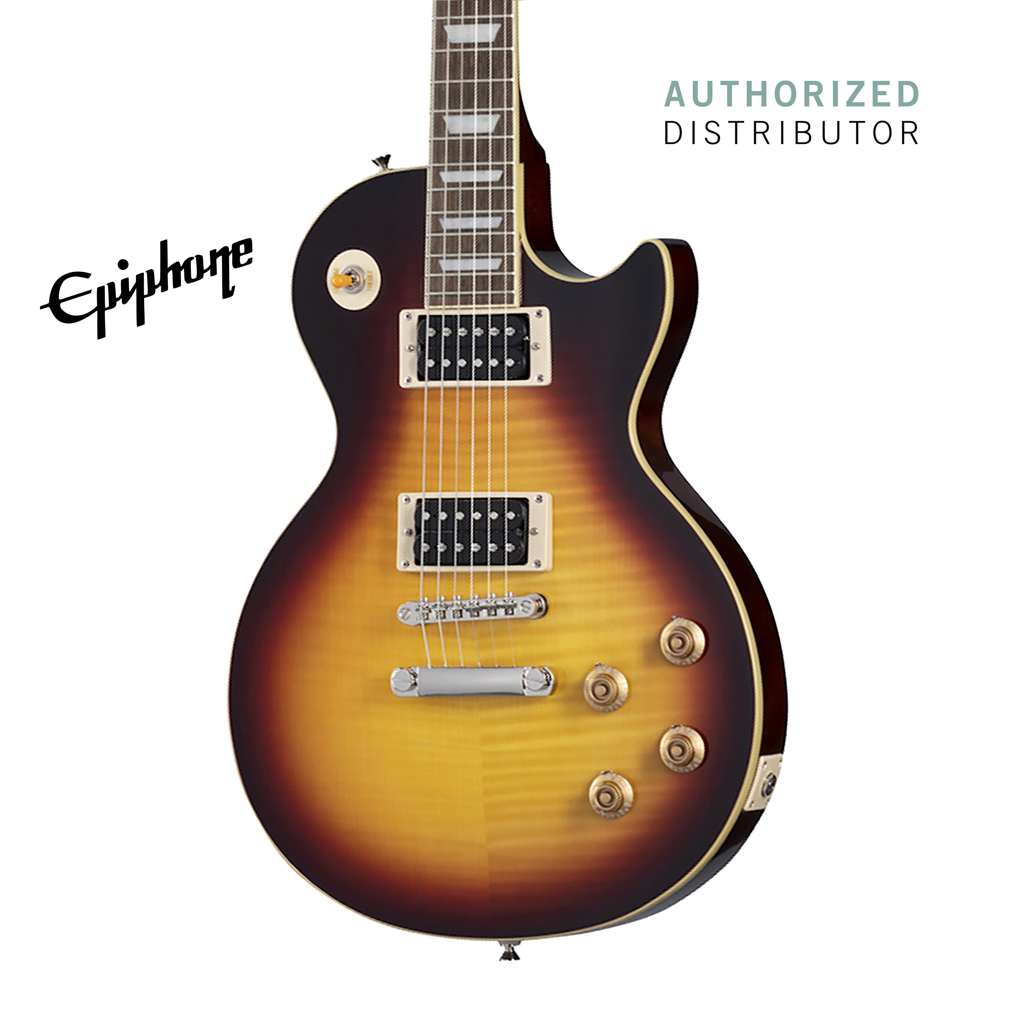 Epiphone Slash Les Paul Standard Electric Guitar, Case Included - November Burst