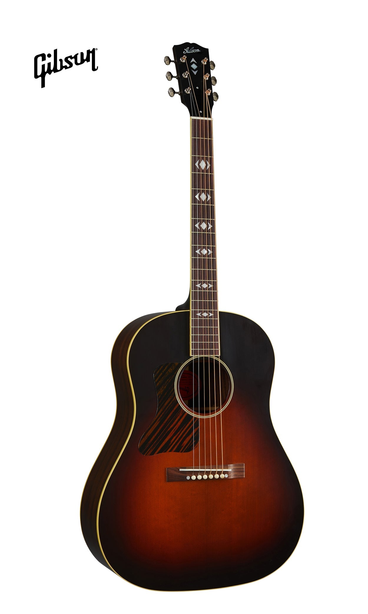 GIBSON 1936 ADVANCED JUMBO LEFT-HANDED ACOUSTIC GUITAR - VINTAGE SUNBURST