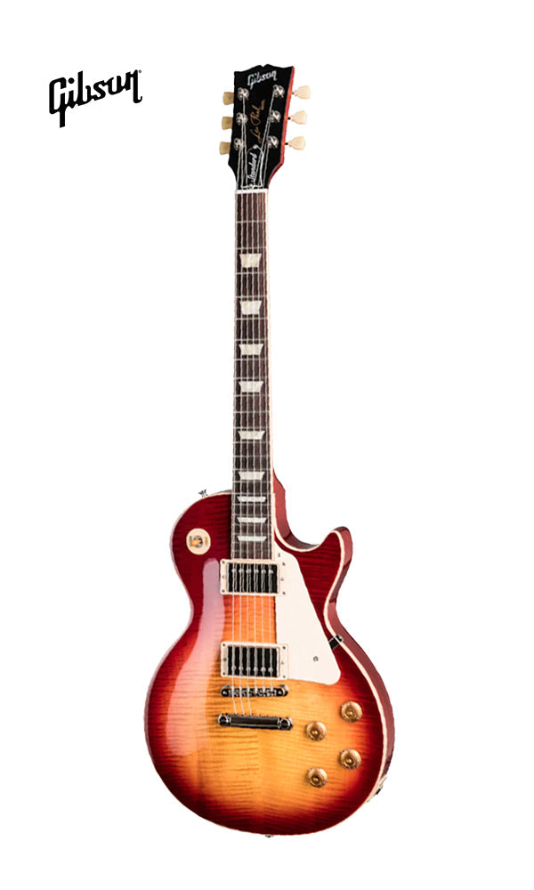 GIBSON LES PAUL STANDARD 50S FIGURED TOP ELECTRIC GUITAR - HERITAGE CHERRY SUNBURST