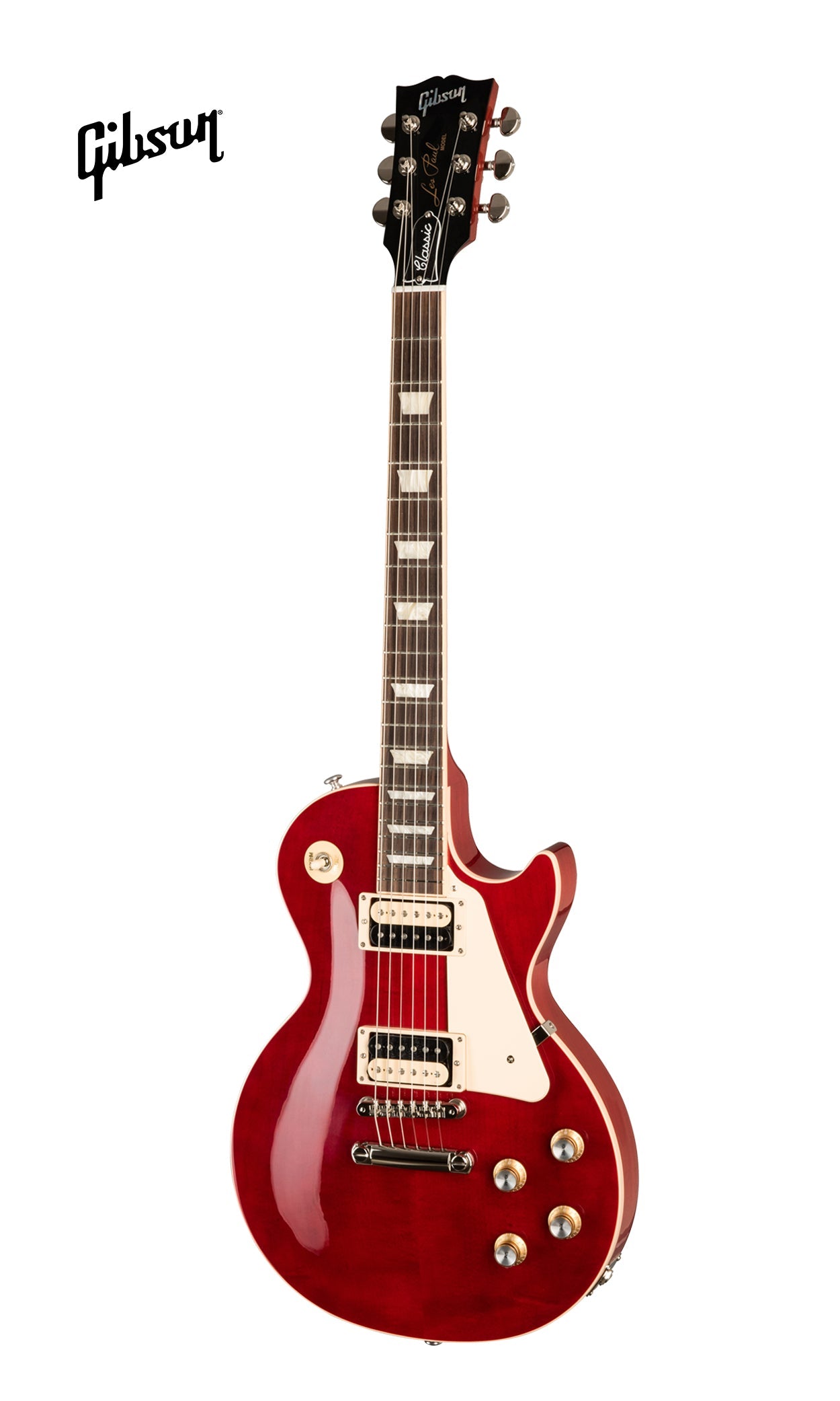 GIBSON LES PAUL CLASSIC ELECTRIC GUITAR - TRANSLUCENT CHERRY